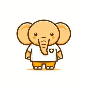 モッツァレラ千鶴子 (morimori-molybdan)さんの黄色のゾウでのイメージキャラクターへの提案