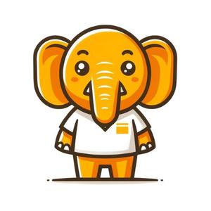 モッツァレラ千鶴子 (morimori-molybdan)さんの黄色のゾウでのイメージキャラクターへの提案