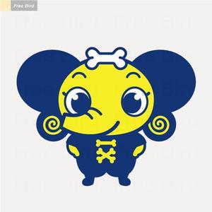 free bird (free-bird)さんの黄色のゾウでのイメージキャラクターへの提案