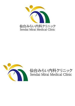 佐藤拓海 (workstkm7951)さんの新規開業クリニック「仙台みらい内科クリニック」のロゴへの提案