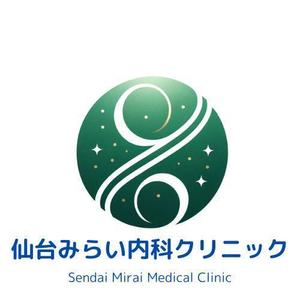 モッツァレラ千鶴子 (morimori-molybdan)さんの新規開業クリニック「仙台みらい内科クリニック」のロゴへの提案