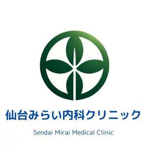 モッツァレラ千鶴子 (morimori-molybdan)さんの新規開業クリニック「仙台みらい内科クリニック」のロゴへの提案