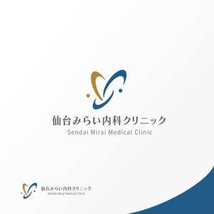 Jelly (Jelly)さんの新規開業クリニック「仙台みらい内科クリニック」のロゴへの提案