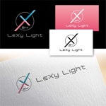 Hi-Design (hirokips)さんのフィットネスジムLeXyFitの無人店舗　『LeXy　Light』のロゴへの提案