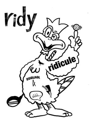WAKU_design (WAKU_design)さんのゴルフブランド「ridicule」のキャラクターデザインの募集になります。への提案
