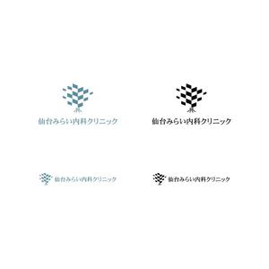 BUTTER GRAPHICS (tsukasa110)さんの新規開業クリニック「仙台みらい内科クリニック」のロゴへの提案