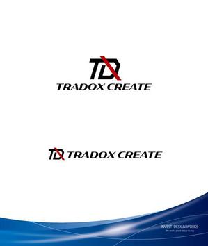 invest (invest)さんの社名ロゴ「TRADOX CREATE」への提案
