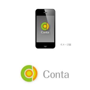 coco design (tomotin)さんの「Conta」のロゴ作成への提案