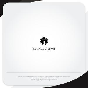 XL@グラフィック (ldz530607)さんの社名ロゴ「TRADOX CREATE」への提案