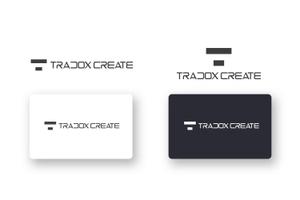 山田デザイン室 (yamadalan)さんの社名ロゴ「TRADOX CREATE」への提案