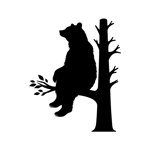 show design (show05p)さんのアウトドア商品にプリントする『木に座っているクマ』のイラストへの提案