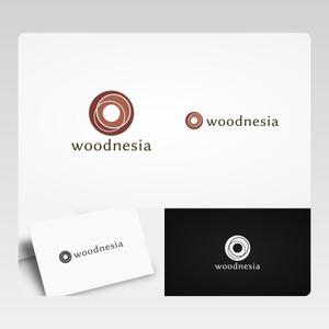 Yolozu (Yolozu)さんの木製手洗器ブランド「woodnesia（ウッドネシア）」のロゴ作成依頼への提案