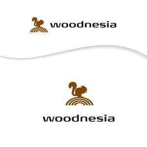 BEAR'S DESIGN (it-bear)さんの木製手洗器ブランド「woodnesia（ウッドネシア）」のロゴ作成依頼への提案