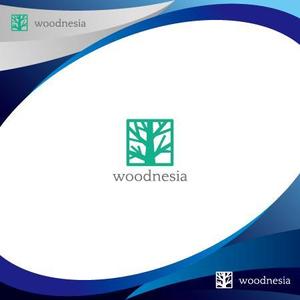Zeross Design (zeross_design)さんの木製手洗器ブランド「woodnesia（ウッドネシア）」のロゴ作成依頼への提案