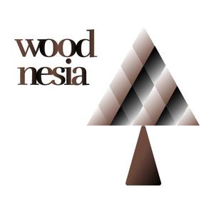 倭人Factory (wajin-2023)さんの木製手洗器ブランド「woodnesia（ウッドネシア）」のロゴ作成依頼への提案