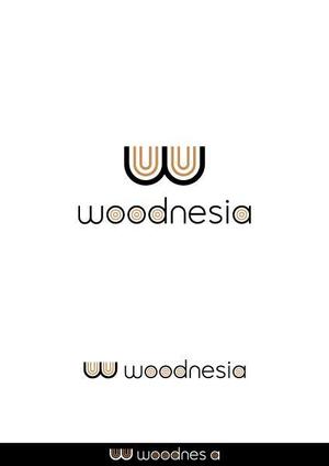 ヘブンイラストレーションズ (heavenillust)さんの木製手洗器ブランド「woodnesia（ウッドネシア）」のロゴ作成依頼への提案