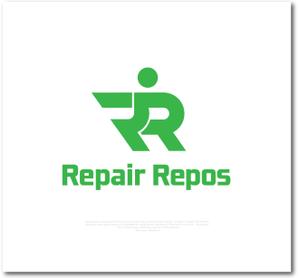 Q-Design (cats-eye)さんの自費のリハビリ施設のサイト「Repair Repos（リペアルポ）」のロゴへの提案
