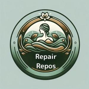 モッツァレラ千鶴子 (morimori-molybdan)さんの自費のリハビリ施設のサイト「Repair Repos（リペアルポ）」のロゴへの提案