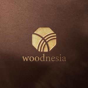 Kaito Design (kaito0802)さんの木製手洗器ブランド「woodnesia（ウッドネシア）」のロゴ作成依頼への提案