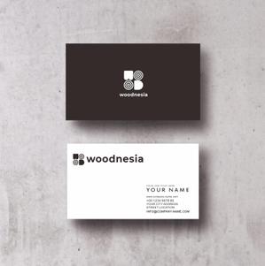 ringo6220 (ringo6220)さんの木製手洗器ブランド「woodnesia（ウッドネシア）」のロゴ作成依頼への提案