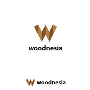 twoway (twoway)さんの木製手洗器ブランド「woodnesia（ウッドネシア）」のロゴ作成依頼への提案