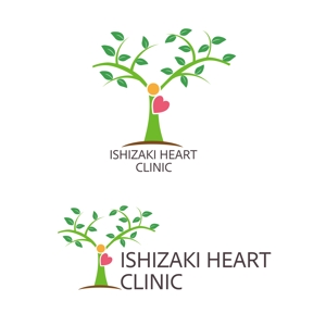 SUN&MOON (sun_moon)さんの運動施設を併設する病院「いしざき内科・心臓血管クリニック」のロゴへの提案