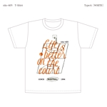 uta design (ghp10)さんのバスケットボールアパレルブランド「nks-405」のTシャツデザインへの提案