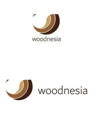 佐藤拓海 (workstkm7951)さんの木製手洗器ブランド「woodnesia（ウッドネシア）」のロゴ作成依頼への提案