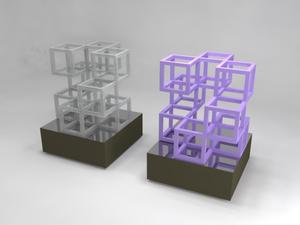 K-studios (cosmic29)さんの卓上インテリア「オブジェ」用3Dデータ設計への提案