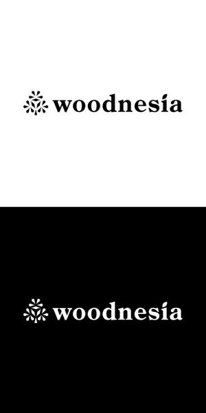 ヘッドディップ (headdip7)さんの木製手洗器ブランド「woodnesia（ウッドネシア）」のロゴ作成依頼への提案