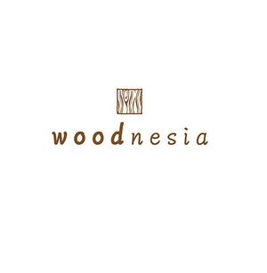lilium (mikadukimikazuki)さんの木製手洗器ブランド「woodnesia（ウッドネシア）」のロゴ作成依頼への提案
