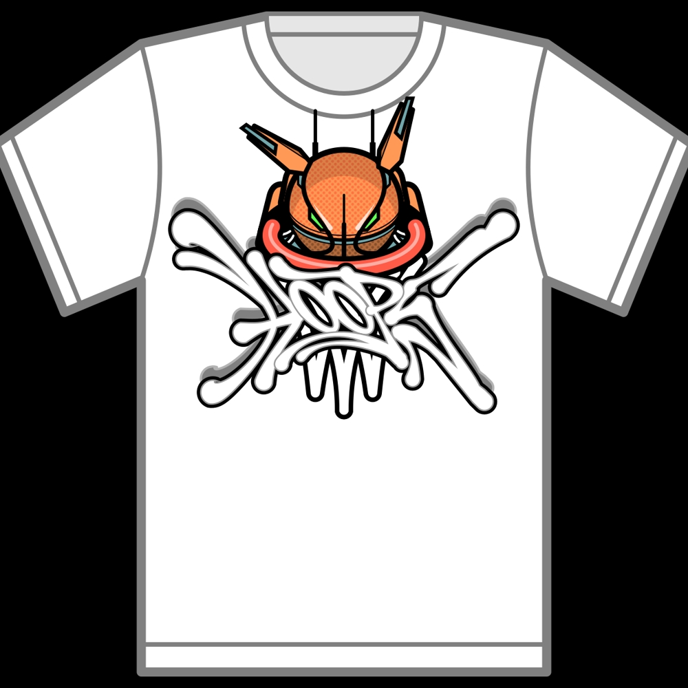 バスケットボールアパレルブランド「nks-405」のTシャツデザイン
