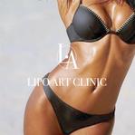 landscape (landscape)さんの脂肪吸引によるボディデザイン、脂肪豊胸を専門にした美容外科「Lipo art clinic」のロゴへの提案