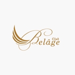 Riku5555 (RIKU5555)さんの「フランス語の店名で　　club「belâge] 　　クラブ　ベラージュ」のロゴ作成への提案