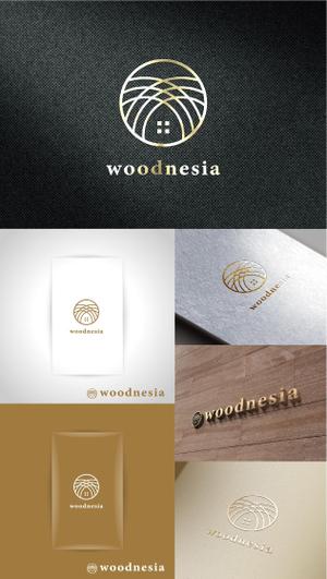 k_31 (katsu31)さんの木製手洗器ブランド「woodnesia（ウッドネシア）」のロゴ作成依頼への提案