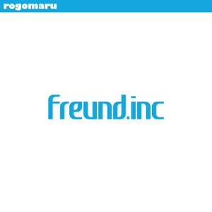 ロゴ研究所 (rogomaru)さんの「freund.inc」のロゴ作成への提案