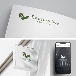 holy245 (holy245)さんの不動産会社｢トレジャーツー」のロゴへの提案