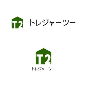 株式会社ＵＮＩＱＵＥ　ＷＯＲＫＳ (hiringhart_line)さんの不動産会社｢トレジャーツー」のロゴへの提案