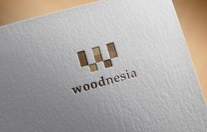 haruru (haruru2015)さんの木製手洗器ブランド「woodnesia（ウッドネシア）」のロゴ作成依頼への提案