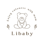 ルリツグミ工房 (ruri_tsugumi29)さんのベビーブランドの「Libaby」(リベビー)のロゴ作成への提案