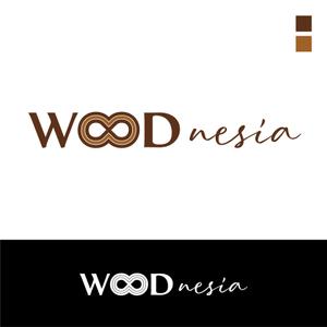 Izawa (izawaizawa)さんの木製手洗器ブランド「woodnesia（ウッドネシア）」のロゴ作成依頼への提案