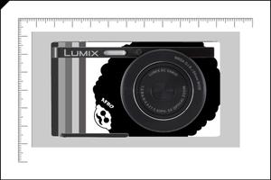 elimsenii design (house_1122)さんのパナソニックのデジタルカメラ「LUMIX」の外装デザインを募集への提案