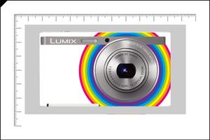 elimsenii design (house_1122)さんのパナソニックのデジタルカメラ「LUMIX」の外装デザインを募集への提案