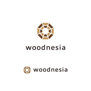 途理tori. (toritoritori3)さんの木製手洗器ブランド「woodnesia（ウッドネシア）」のロゴ作成依頼への提案