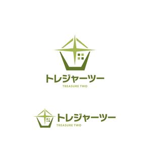 horieyutaka1 (horieyutaka1)さんの不動産会社｢トレジャーツー」のロゴへの提案