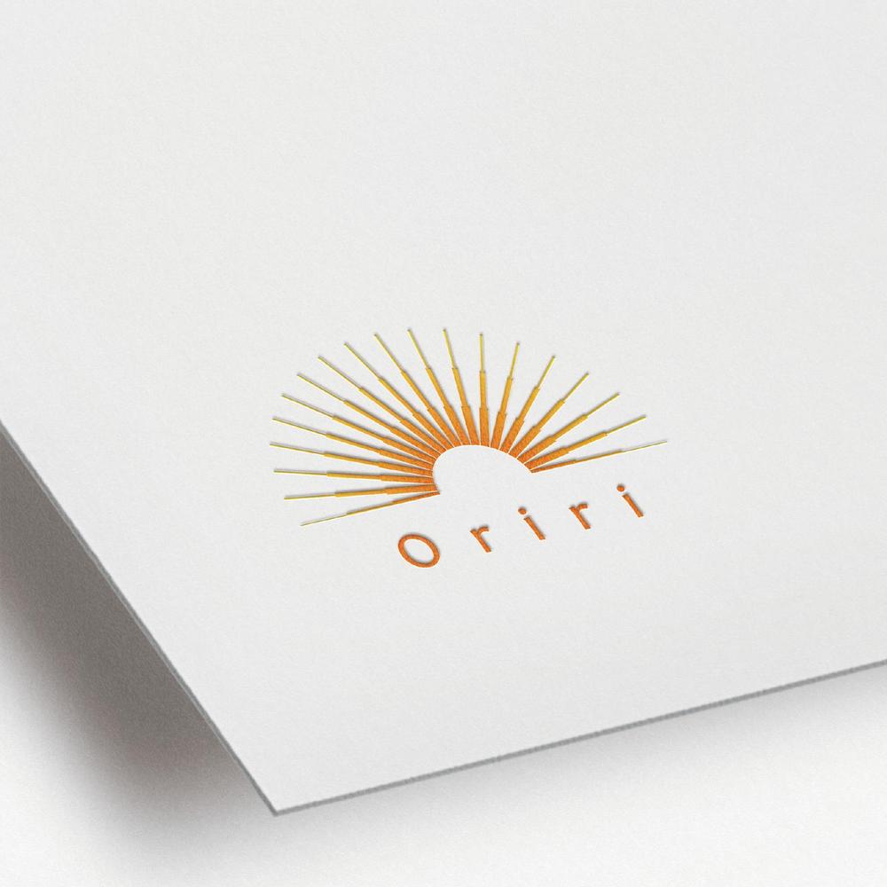 アパレルブランド｢Oriri｣のロゴ、デザイン