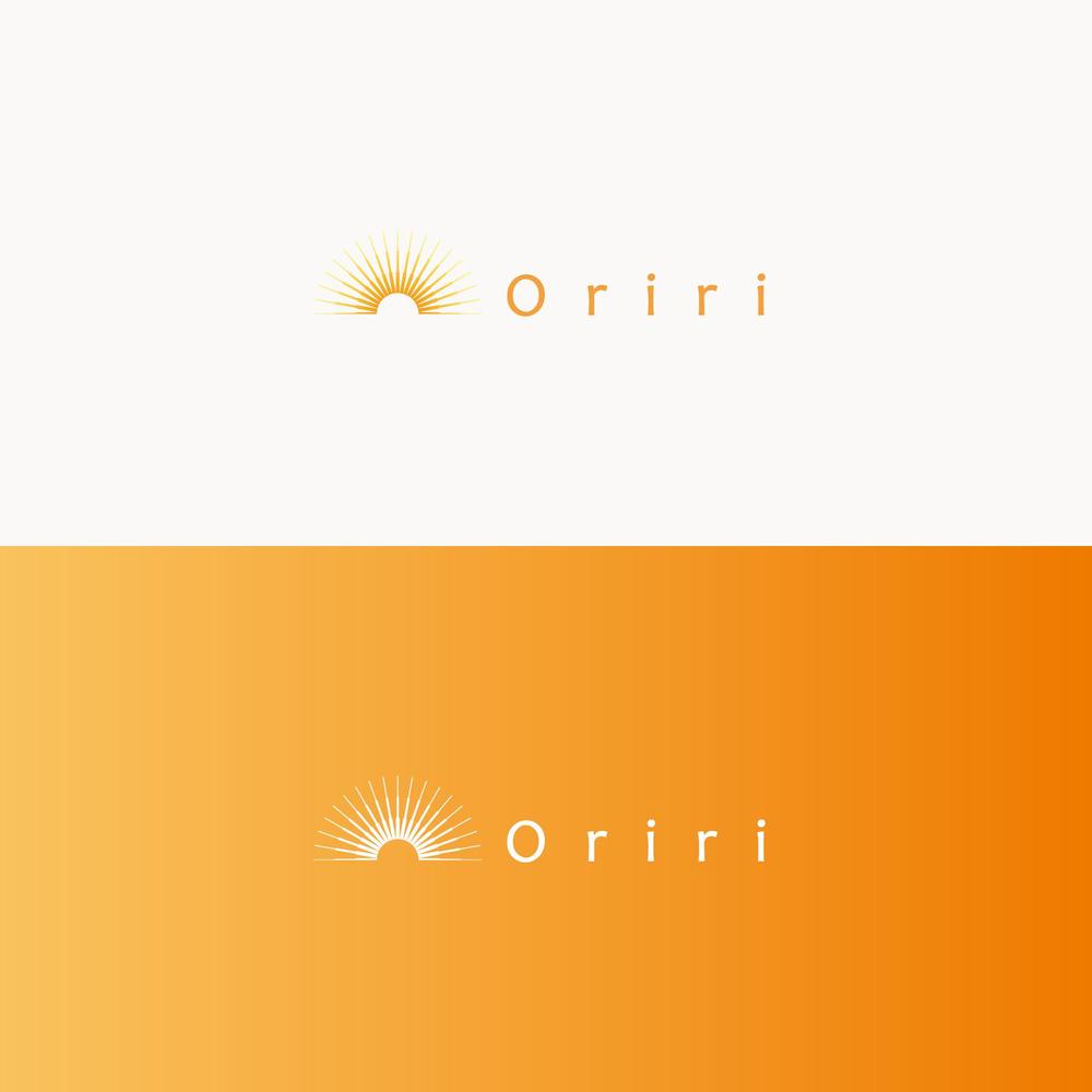 アパレルブランド｢Oriri｣のロゴ、デザイン