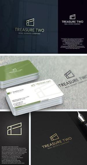 take5-design (take5-design)さんの不動産会社｢トレジャーツー」のロゴへの提案