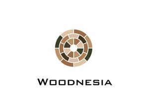 fin.martns (Kuri4404)さんの木製手洗器ブランド「woodnesia（ウッドネシア）」のロゴ作成依頼への提案