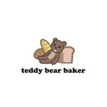 OGR Lab (one_giant_reptile)さんのベーカリーショップ「teddy bear baker」のロゴへの提案